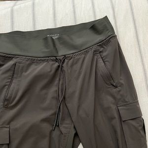 Athleta Olive Green Cargo Joggers
